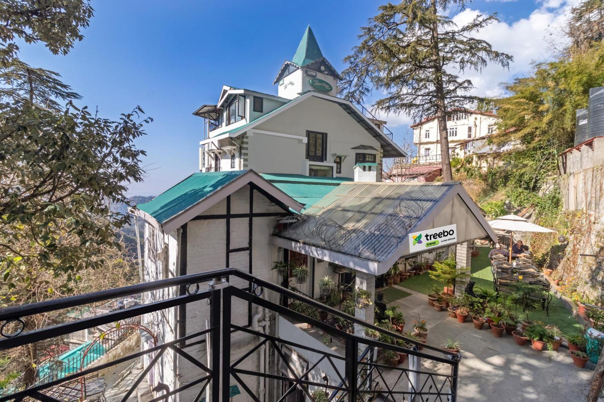 Hotel Treebo The Alpine Heritage Residency Shimla Exterior foto